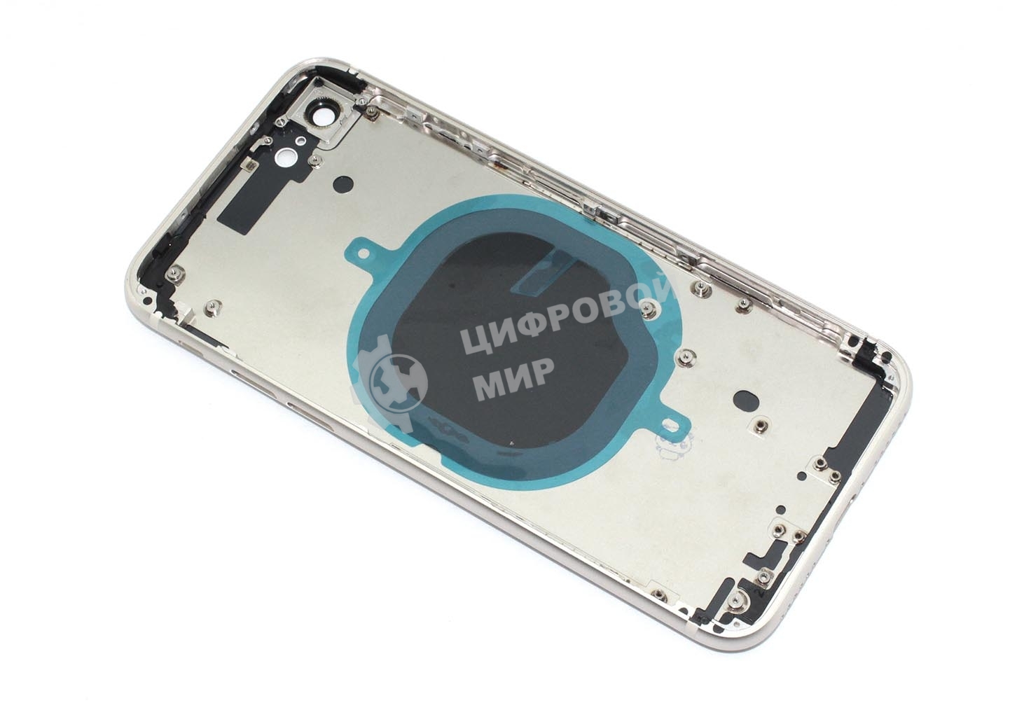 Задняя крышка (корпус) в сборе с рамкой для Apple iPhone SE3 белый