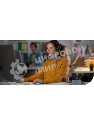 Гарнитура проводная Yealink UH35 UH35 Dual UC USB-C/A 1308164