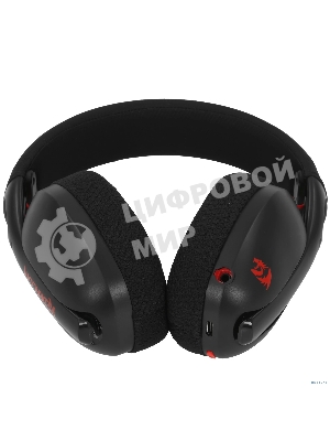 Гарнитура Redragon Ire Pro чёрный, беспроводная + проводная, Bluetooth / USB, до 25 ч
