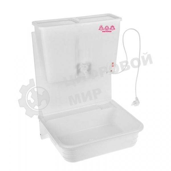 Умывальник Мастерица ЭВБО-17 ЭлБЭТ с ЭВН, навесной с раковиной