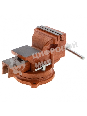 Тиски слесарные Sparta 100мм поворотные с наковальней