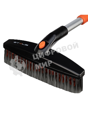 Щетка-сметка для снега со скребком телескопическая 730-1000 мм Stels