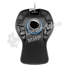 Мышь проводная 3DConnexion SpaceMouse Pro (3DX-700040) черный, 2000 dpi, USB, кнопки - 15