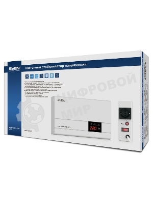Сетевой фильтр SVEN (Стабилизатор напряжения) AVR SLIM-500 LCD