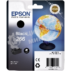 Картридж струйный Epson T266 (C13T26614010) черный (250 стр) для WF-100