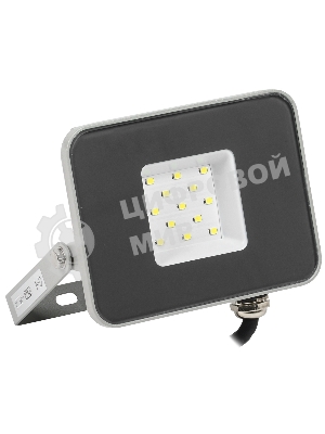 Прожектор IEK LPDO701-10-K03 СДО 07-10 светодиодный серый IP65 6500 K IEK