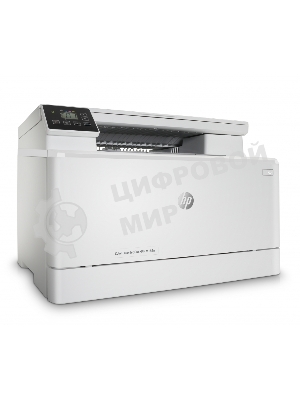 МФУ лазерное HP Color LaserJet Pro MFP M182n (7KW54A), A4, цветной, печ. до 16 стр/мин., 600 x 600 dpi (печать) 1200x1200dpi (скан.), USB, RJ-45, Air Print, Mopria