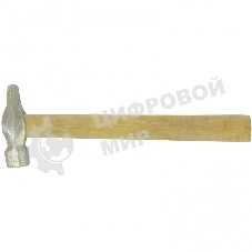 Молоток Россия слесарный,400 г,круглый боек,деревянная ручка 10239