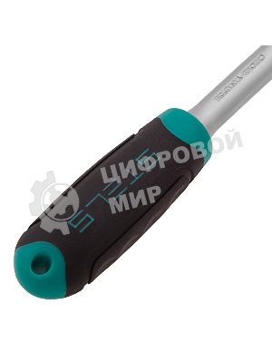 Набор головок Stels 14125 набор торцевых головок 1/4'' головки 4 - 13мм с трещот. ключом crv 11 пр.