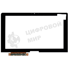 Сенсорное стекло (тачскрин) для Toshiba Satellite U920T, черное