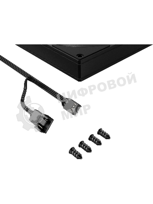 Вентилятор для корпуса ID-Cooling AS-140-K черный, 140 мм, 1800 об/мин, 24.9 дБ, 4 pin