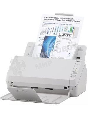 Сканер Fujitsu/Ricoh SP-1130N (PA03811-B021), (А4, 30/60 стр. в мин. двусторонний, ADF 50 листов), белый