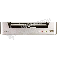 Переключатель, электрон., KVM+Audio+USB 2.0, 1 user USB+HDMI => 2 cpu USB+HDMI, соШнур. USB 2х1.8м., настол., исп.стандарт, без OSD, некаскад.. CUBIQ 2 PORT HDMI KVMP SWITCH W/1.8M