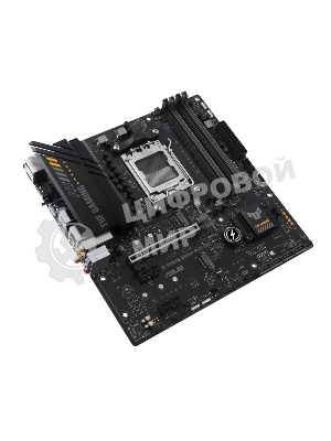 Материнская плата ASUS TUF GAMING A620M-PLUS WIFI, AM5, AMD A620, 4xDDR5, 4xSATA, 2xM.2, 1xPCIe 4.0 x16, 2xPCIe x1, 2xDP, 1xHDMI, 1x 2.5Gb LAN, 4xUSB-A 2.0, 2xUSB-A 3.2 Gen 1, 3x3.5 мм, 7.1, mATX