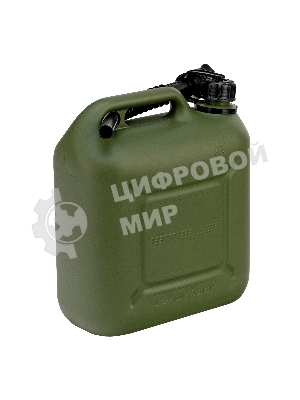 Канистра Stels для ГСМ вертикальная, 10 л., пластиковая, усиленная