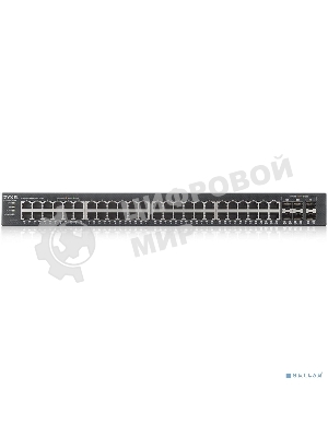 Коммутатор гибридный L2 Zyxel NebulaFlex Pro GS2210-50, rack 19