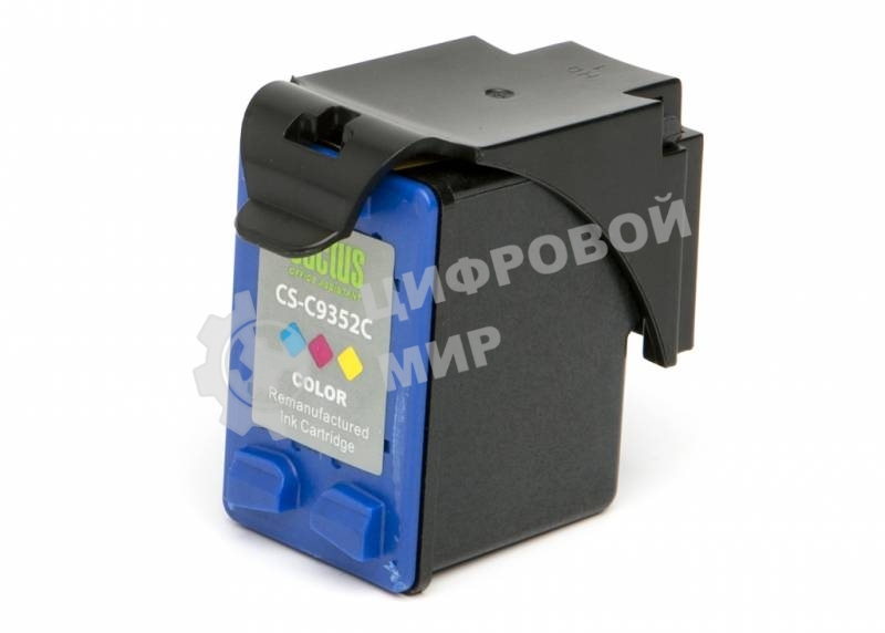 Картридж струйный Cactus CS-C9352C №22XL трехцветный (18 мл.) для HP DJ 3920/3940/D1360/D1460/D1470/D1560/D2330/D2360