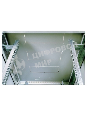 Шкаф коммутационный ЦМО ШТК-М-42.8.8-4ААА 42U 800x820 мм пер. дв. перфор. задн. дв. стал. лист 2 бок. пан. 500 кг белый