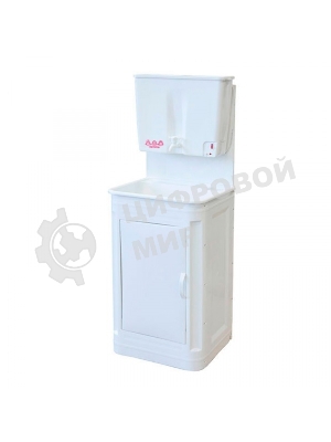 Умывальник Мастерица ЭВБО-17 ЭлБЭТ с ЭВН, с пластиковой тумбой