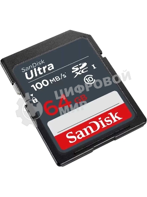 Флеш карта SDXC 64Gb UHS-I SDSDUNR-064G-GN3IN SANDISK