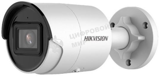 Камера видеонаблюдения цилиндрическая Hikvision DS-2CD2083G2-IU(4мм) 8Мп уличнаяс EXIR-подсветкой до 40м и технологией AcuSense1/2.8