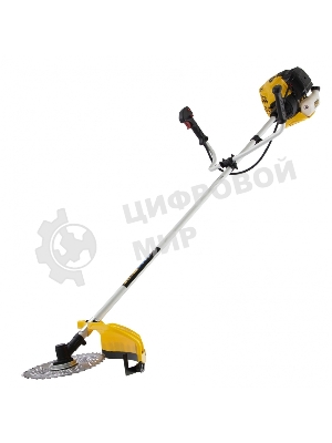 Триммер бензиновый Denzel DTL-43, 43 см3, неразъемная штанга, состоит из 2 частей