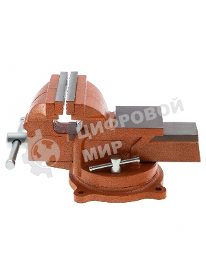 Тиски слесарные Sparta 100мм поворотные с наковальней