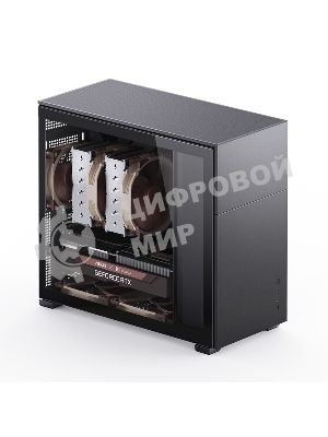 Компьютерный корпус без блока питания JONSBO D41 STD Black ATX без БП, боковая панель из закаленного стекла, mini-ITX, micro-ATX, ATX, черный