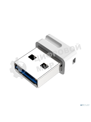 Флешка USB Netac U116 mini (NT03U116N-016G-32WH), 16Gb, USB 3.2, R/W 90/30, белый