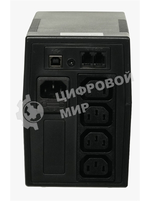 Источник бесперебойного питания линейно-интерактивный Связь инжиниринг, 800ВА/480Вт, напольный, 4*IEC320-C13, USB, 2 года гарантия, МПТ,