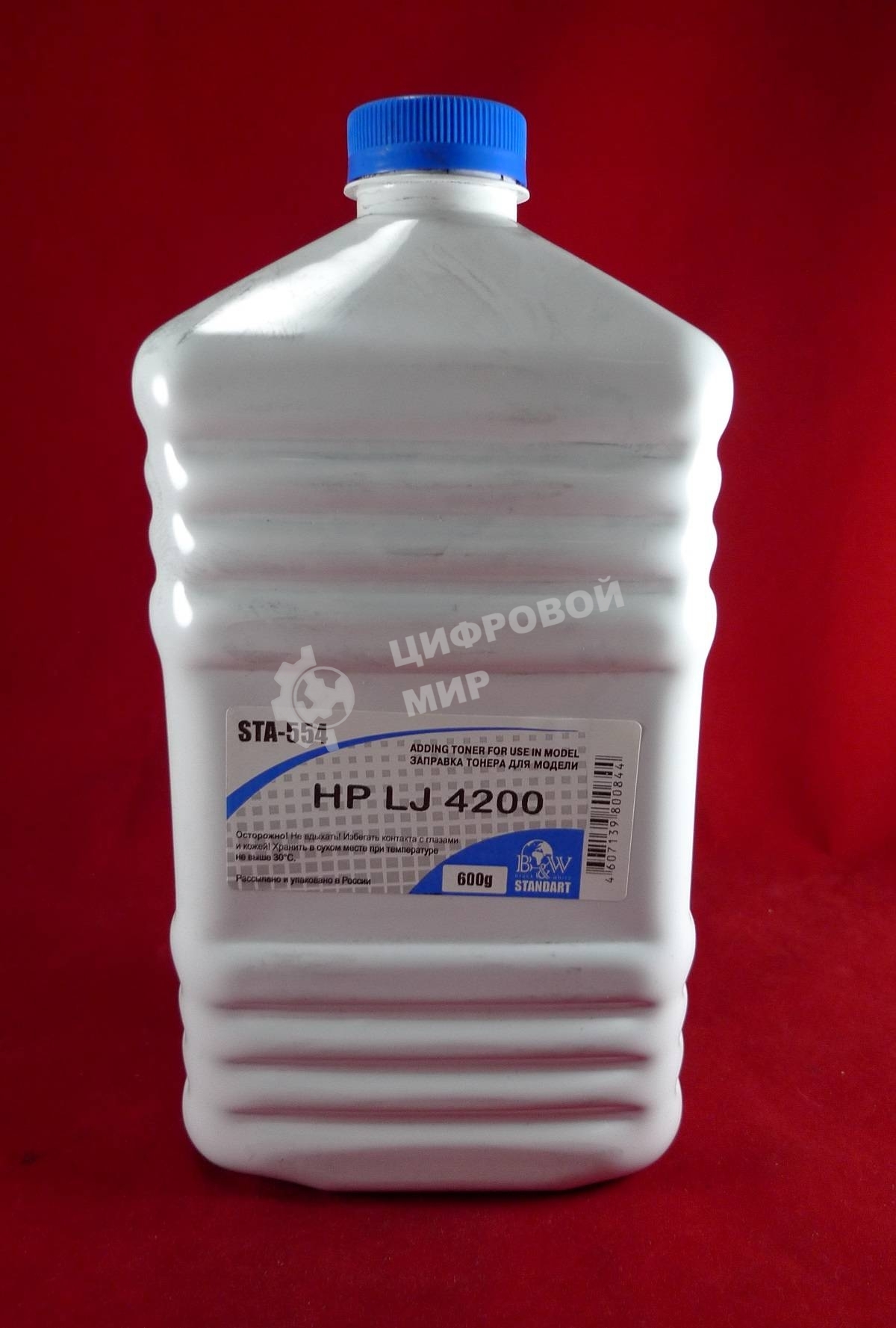 Тонер HP LJ 4200/5200 (флакон 600 г) B&W Standart фас России