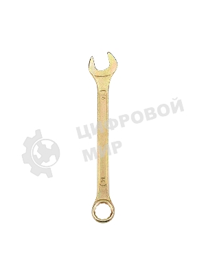 Ключ комбинированный Rexant 14 мм, желтый цинк