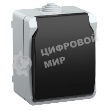 Розетка IEK Форс РСб20-3-ФСр1м с/з открытой установки