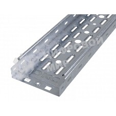 Лоток листовой перфорированный 100х50 L3000 сталь 0.7мм ДКС 35262