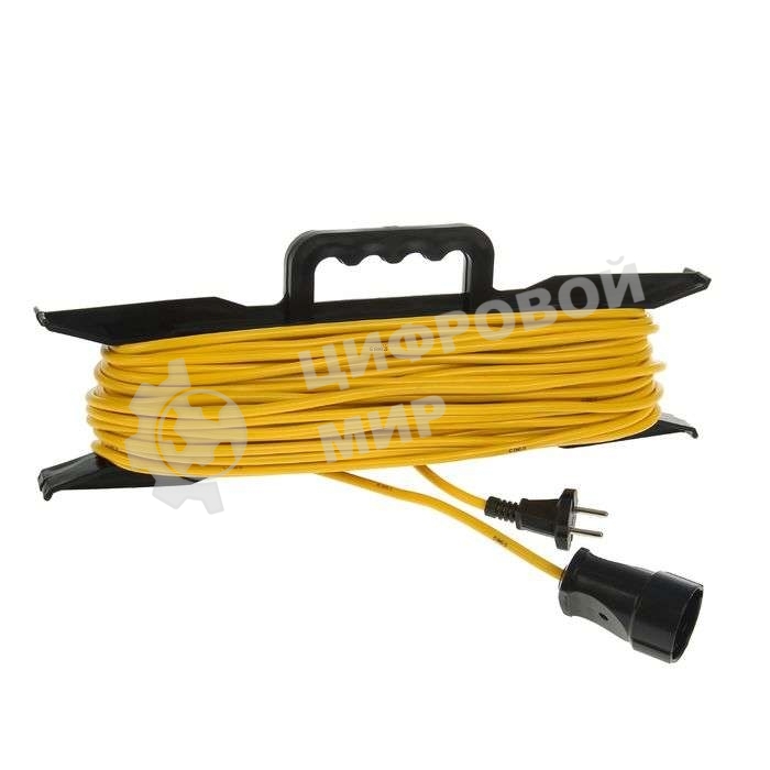 Удлинитель-шнур на рамке 1х20м без заземл. 10А IP20 1.3 кВт Союз 481S-5102