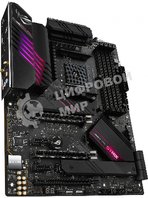 Материнская плата ASUS ROG STRIX B550-XE GAMING WIFI, AM4, AMD B550, 4xDDR4, 6xSATA, 2xM.2, 1xPCI-E 4.0 x16, 1xPCI-E 4.0 x8, 1xPCI-E 3.0 x4, 1xHDMI, 1xDP, 1x 2.5Gb LAN, 2xUSB-A 3.2 Gen 2, 1xUSB-C 3.2 Gen 2, 4xUSB 2.0, 5x3.5 мм, 7.1, Standard-ATX
