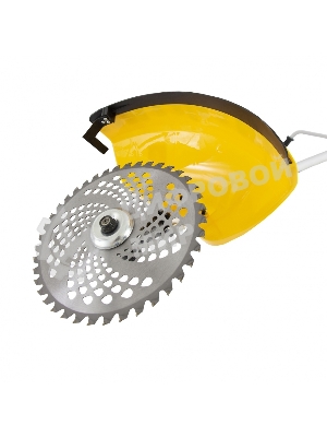 Триммер бензиновый Denzel DTL-43, 43 см3, неразъемная штанга, состоит из 2 частей