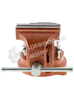 Тиски слесарные Sparta 100мм поворотные с наковальней