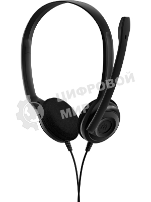 Гарнитура EPOS PC 3 Chat чёрный, проводная, 2 x mini jack 3.5 мм
