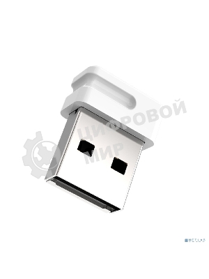 Флешка USB Netac U116 mini (NT03U116N-016G-32WH), 16Gb, USB 3.2, R/W 90/30, белый
