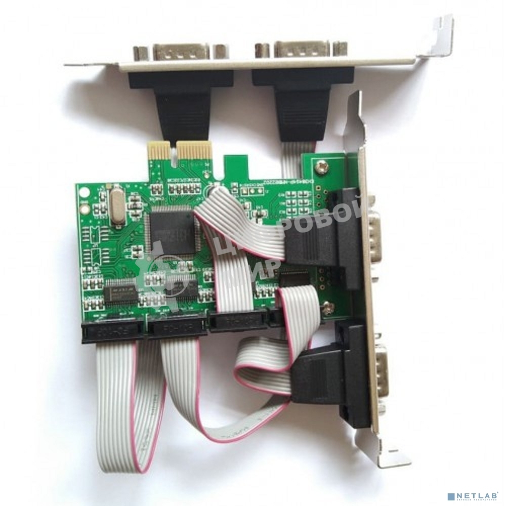 Контроллер KS-is KS-575P1 PCIe COM RS232 x 4 CH384