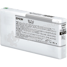 Картридж струйный Epson T9137 с серыми чернилами (200ml) для плоттеров SC-P5000 (C13T913700)