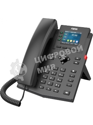 Телефон IP Fanvil X303 черный