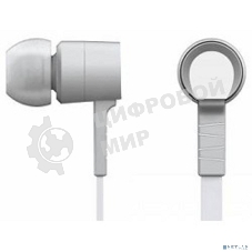 Проводные наушники Oklick HS-S-220 белый, вкладыши, Jack 3.5 мм