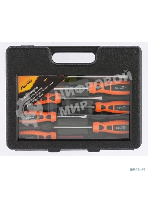 Набор отверток Sparta биты, двухкомпонентные рукоятки, 21 предмет