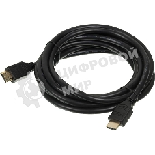 Кабель аудио-видео Buro 2.0 HDMI (m)/HDMI (m) 3м. позолоченные контакты черный HDMI 2.0 BHP
