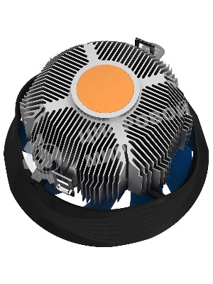 Кулер для процессора DEEPCOOL ARCHER BIGPRO серебристый/синий, 120 мм, алюминий/медь, 2000 об/мин, 29.7 дБ, 4 pin, 125 Вт, 70 мм