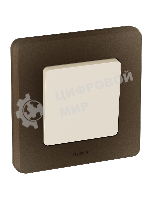 Выключатель 1-клавишный 10AX 250 В слоновая кость