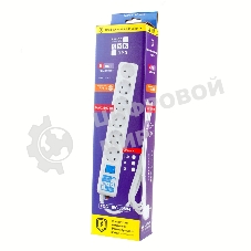 Фильтр-удл. PowerCube PC PRO, 5м, 6р LCконтур, 16А/3,5 кВт