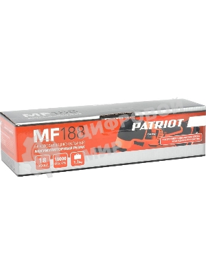 Резак аккумуляторный многофункциональный PATRIOT MF 188 (Без ЗУ и АКБ) в коробке, UES